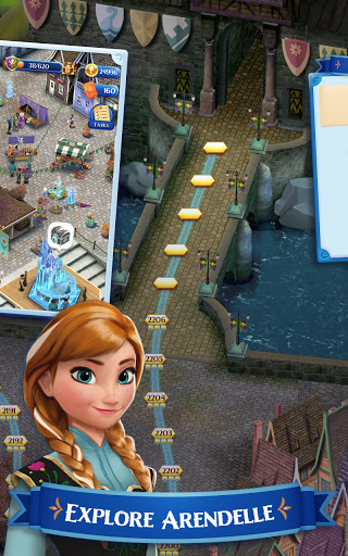 Disney Frozen Free Fall Games screen 2