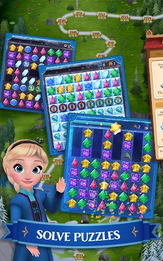 Disney Frozen Free Fall Games screen 6